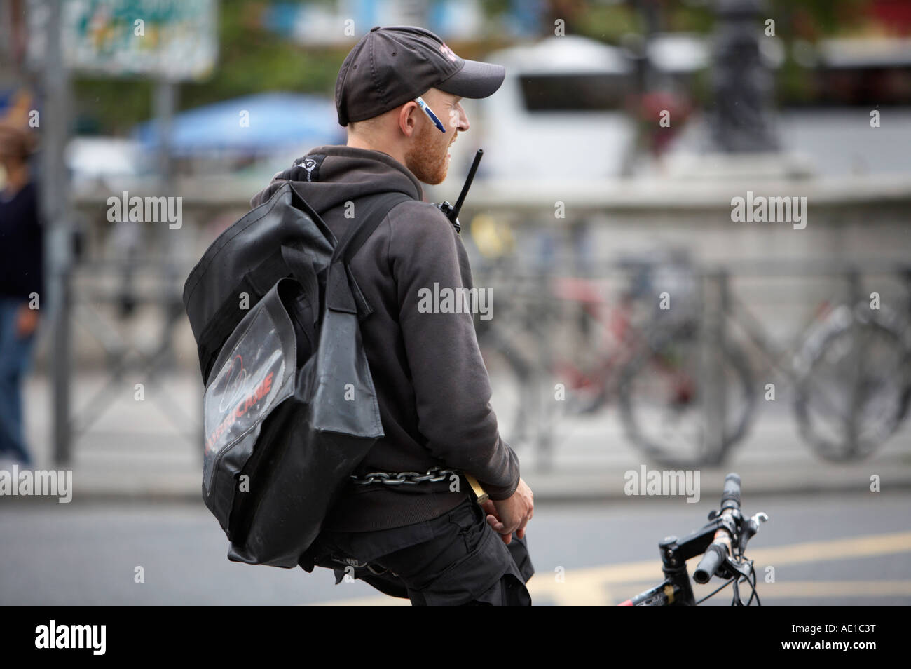 bike messenger hat