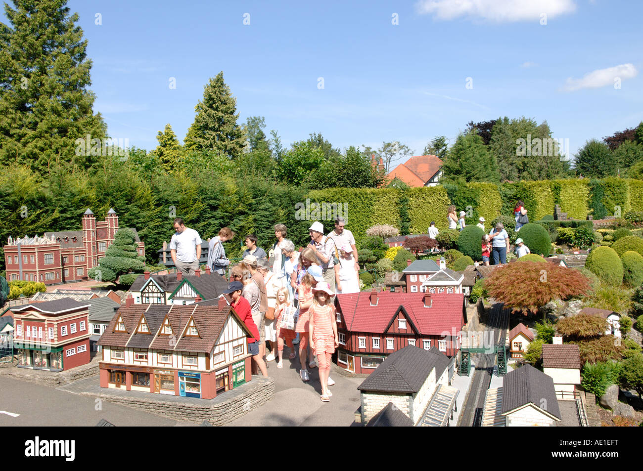 Bekonscot Model Village and Railway, the world's oldest model village ...