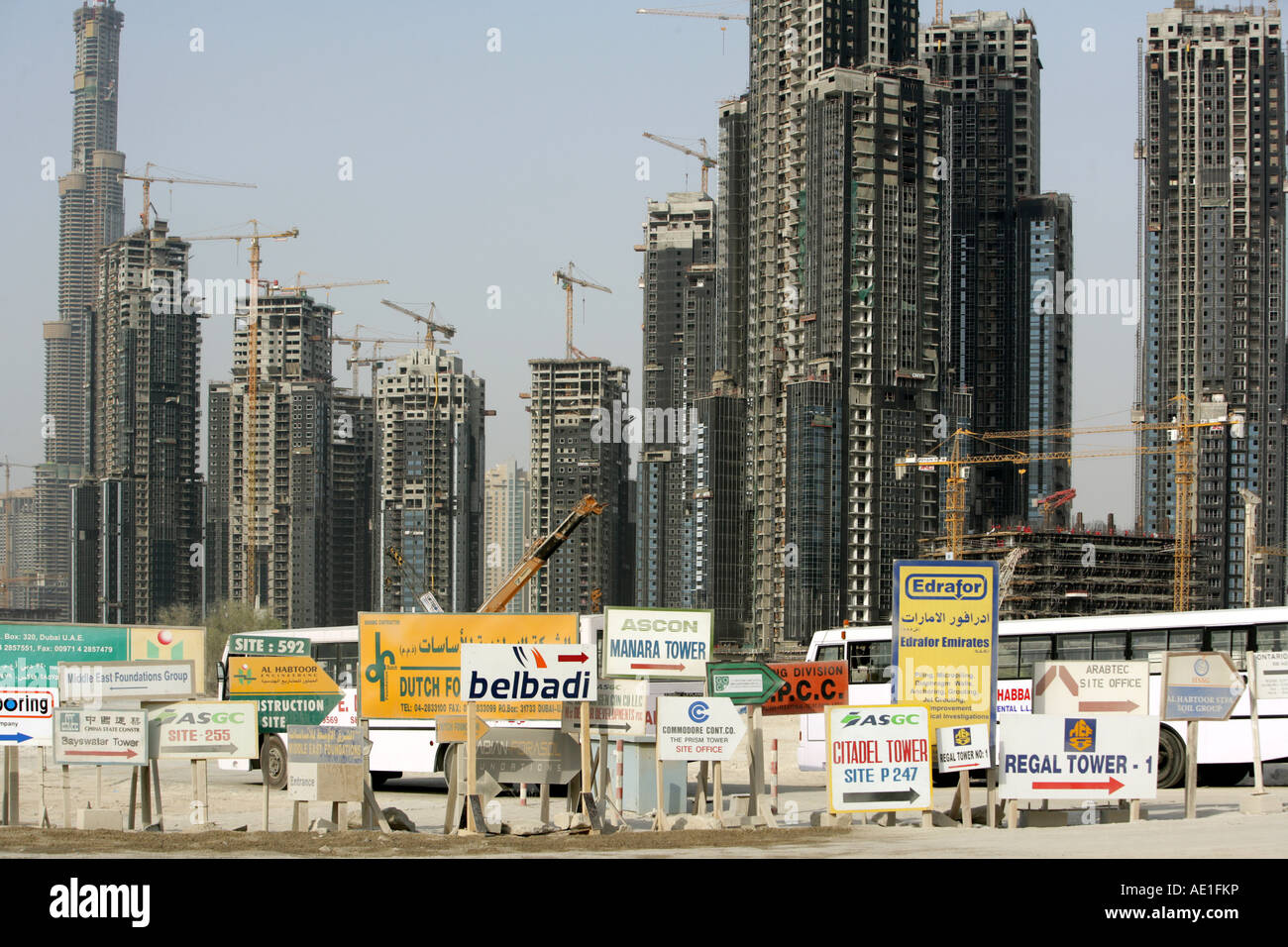 ARE, United Arab Emirates, Dubai Business Bay Real Estate developing