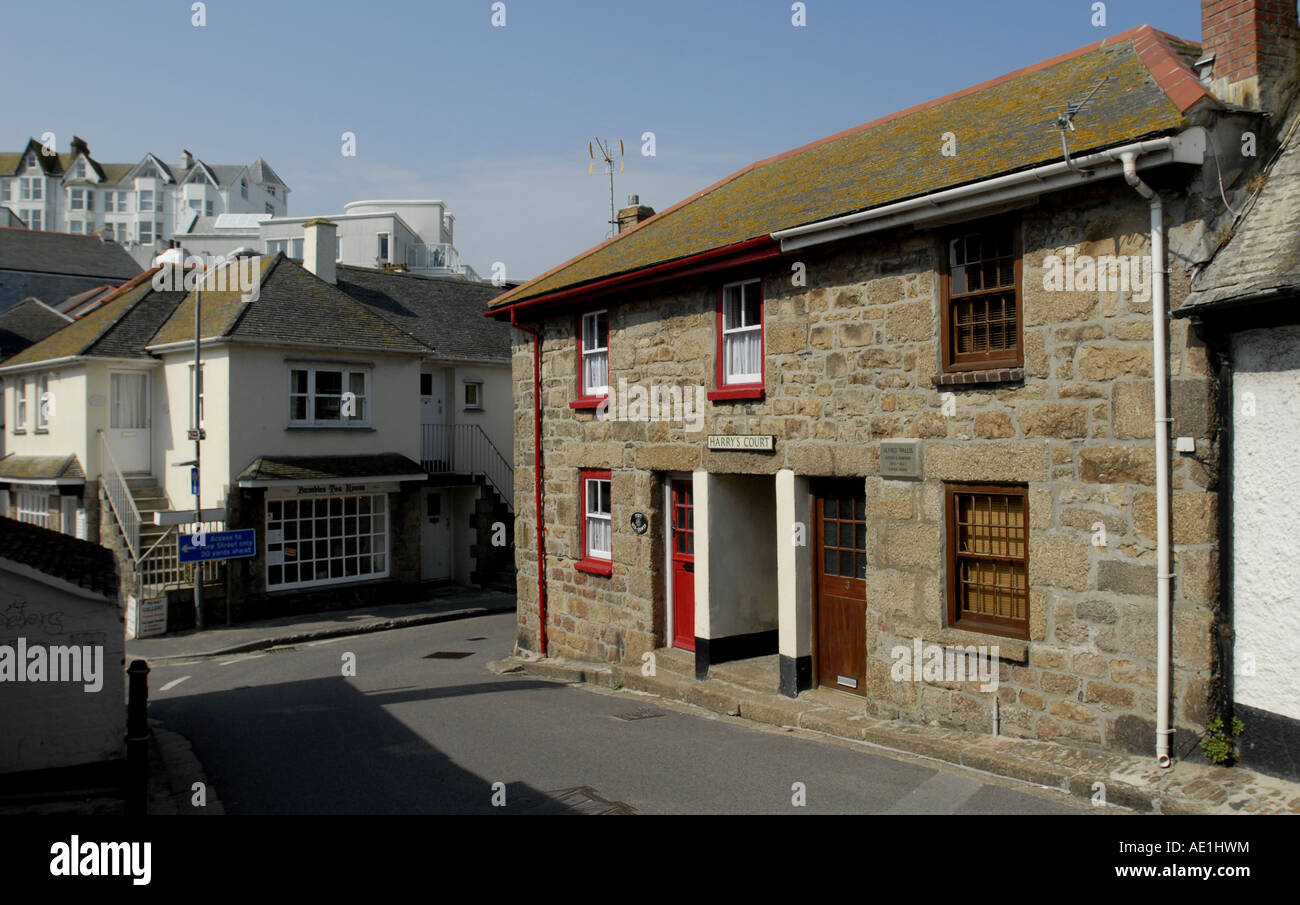 The cottage of mariner and artist, Alfred Wallis, St Ives, Cornwall Stock Photo Alamy