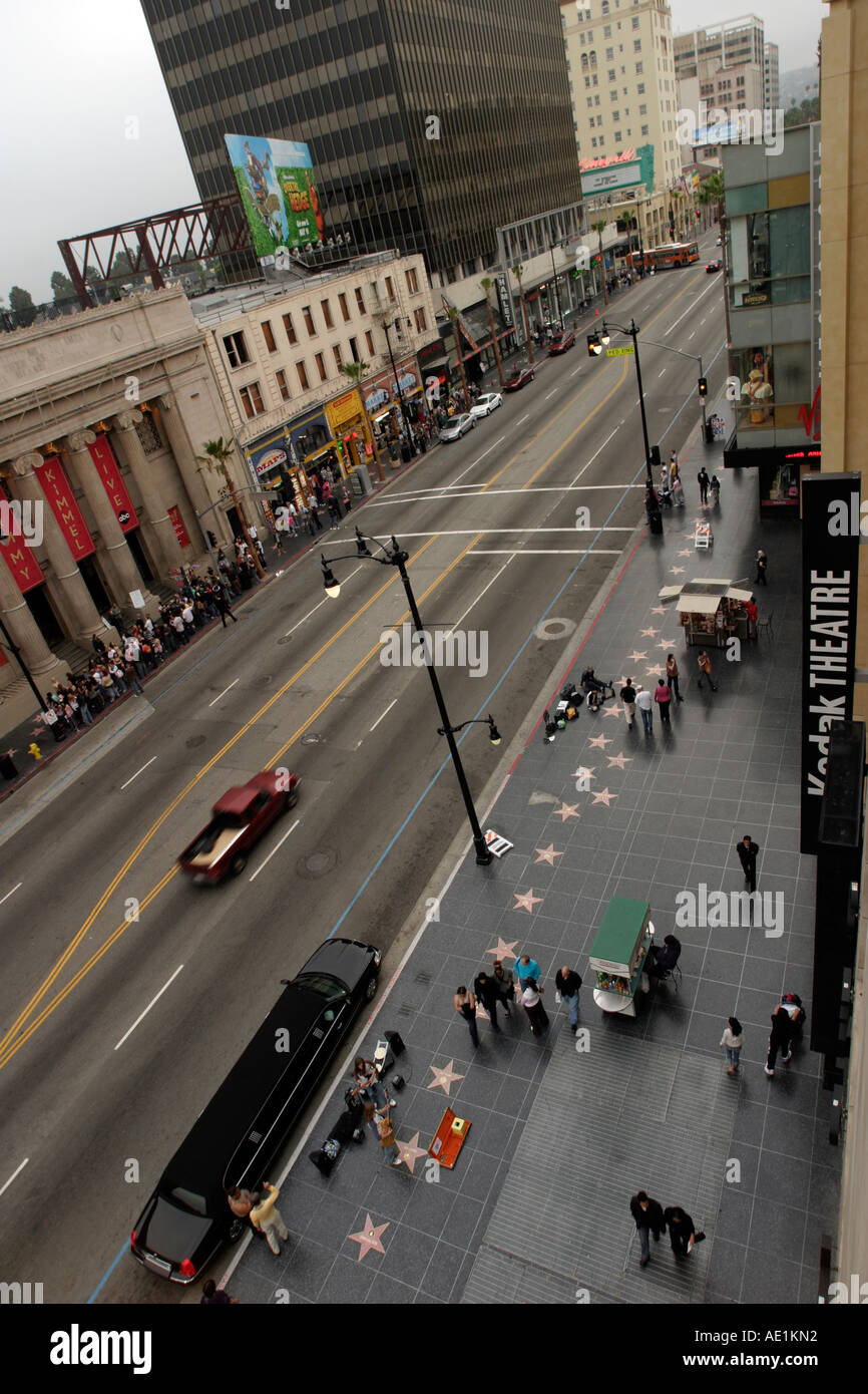 Walk of Fame Hollywood Blvd Hollywood California USA Stock Photo - Alamy