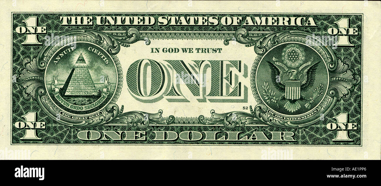 One Dollar Bill Back