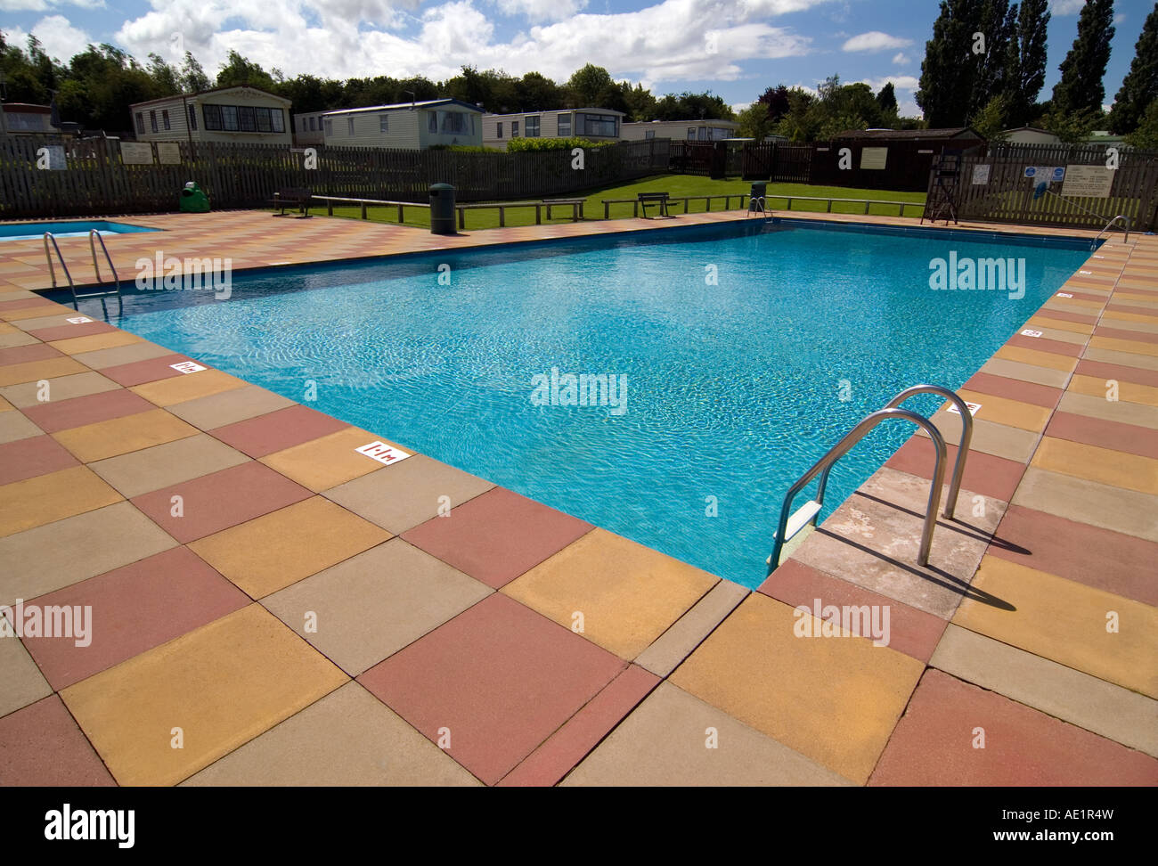 Cosgrove caravan park the City of Milton Keynes Stock Photo Alamy