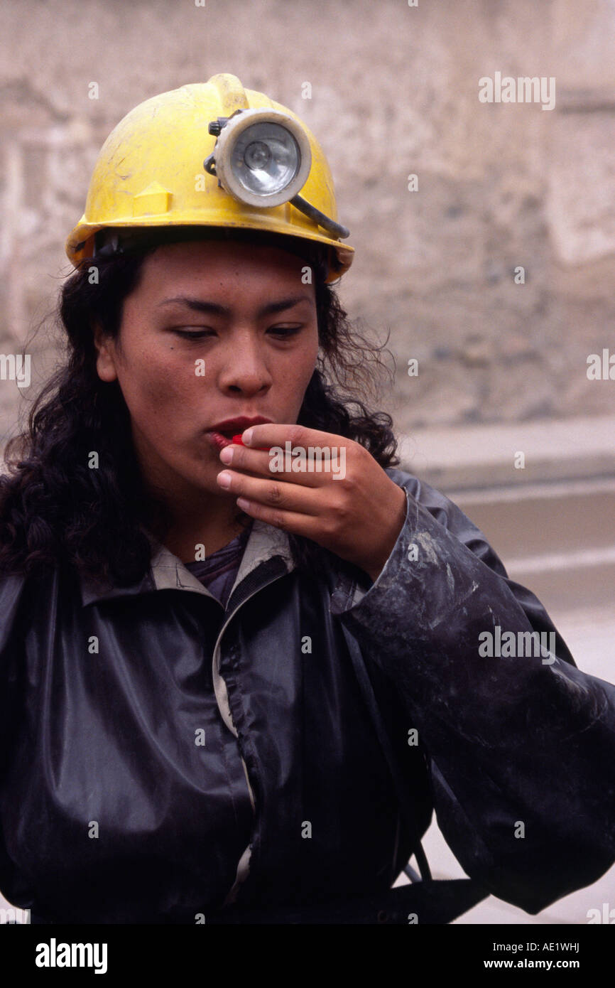 Mine tour Potosi, Potosi, BOLIVIA Stock Photo Alamy