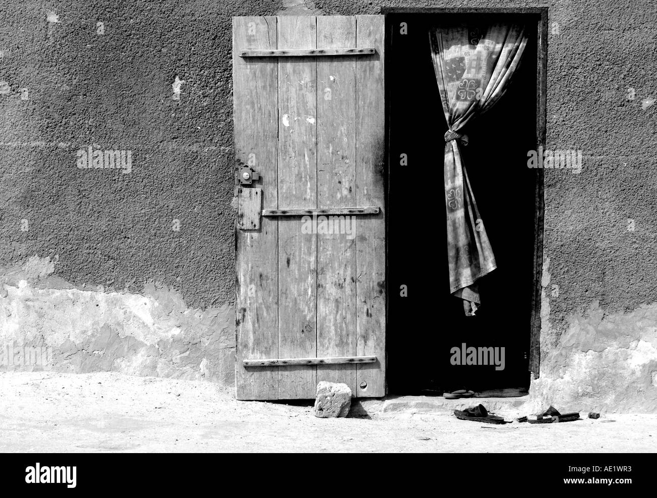 Mauritania house Black and White Stock Photos & Images Alamy