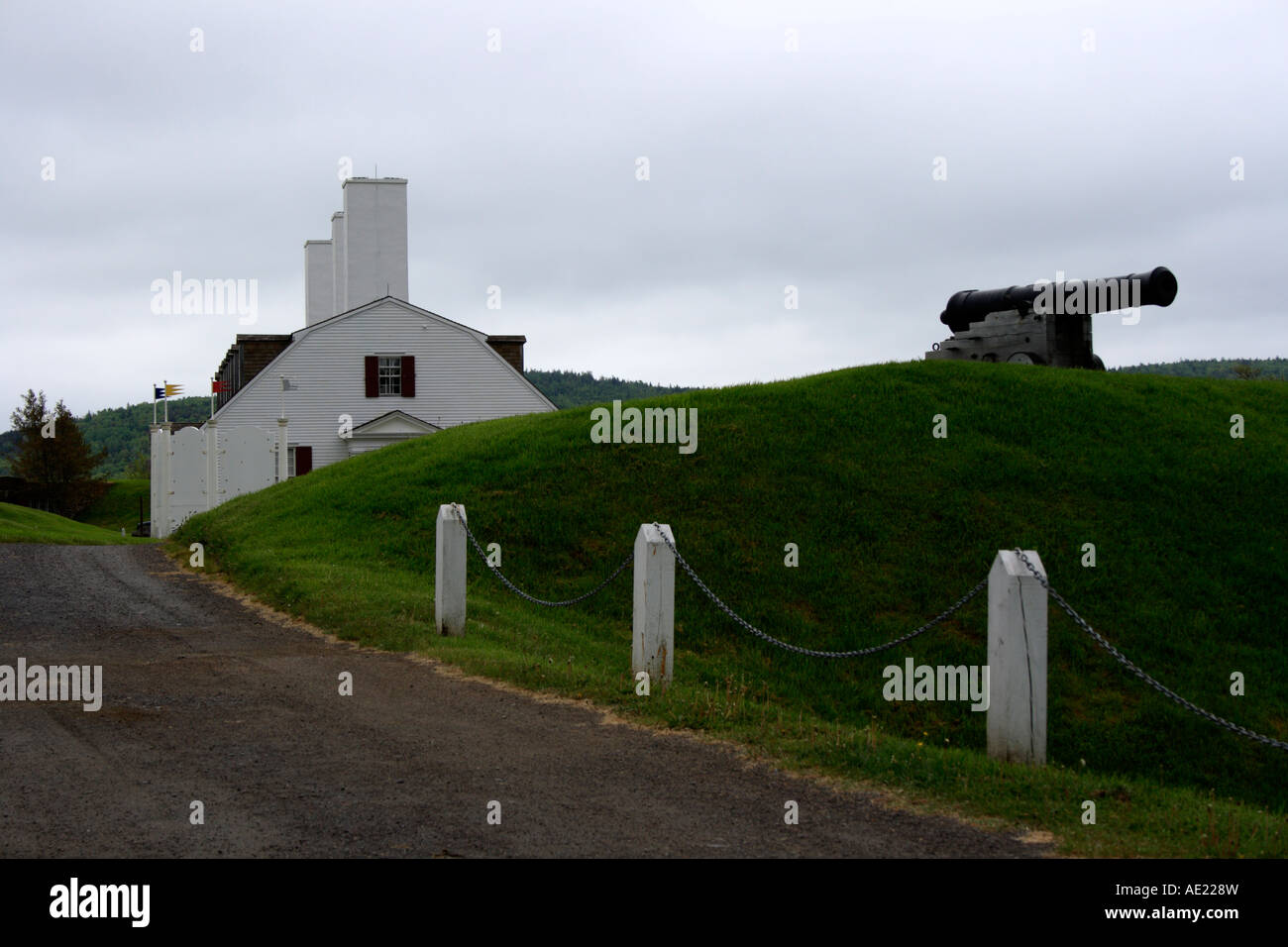 Officer's Quarters at Fort Anne, Annapolis Royal, Canada, Nova Scotia