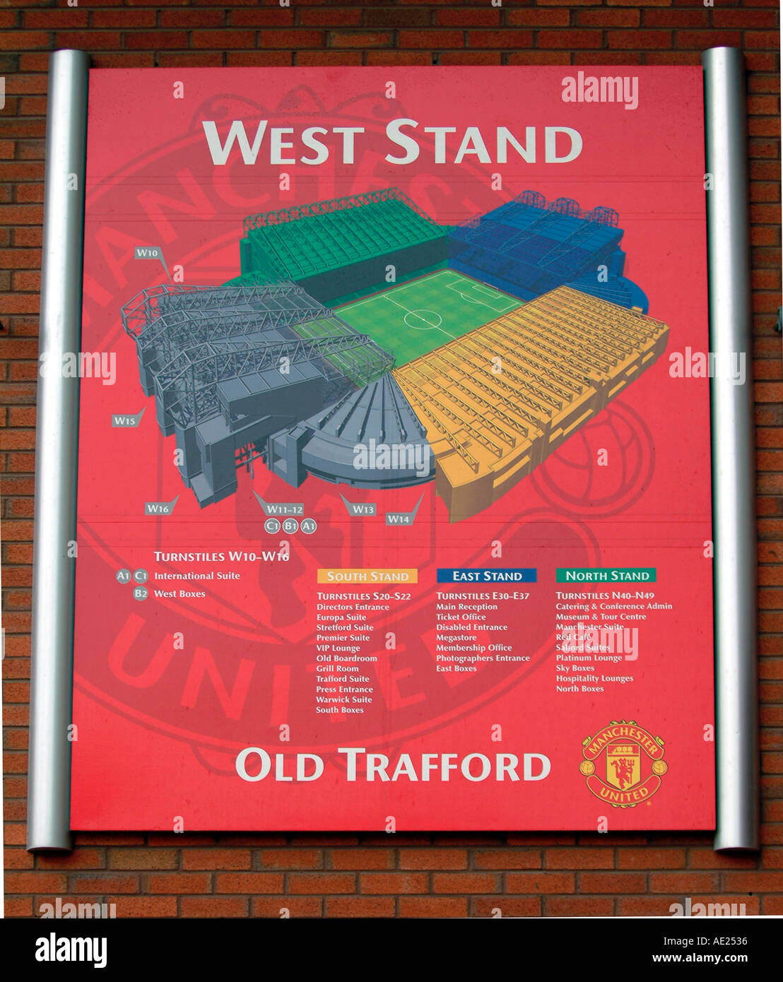 Old trafford map hires stock photography and images Alamy