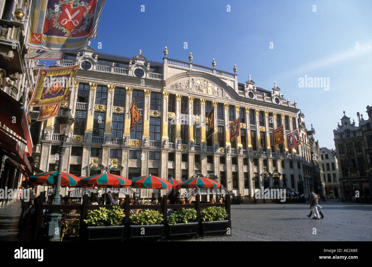 Belgium, Brussels, Grand Place, La Maison des ducs de Brabant Stock Photo