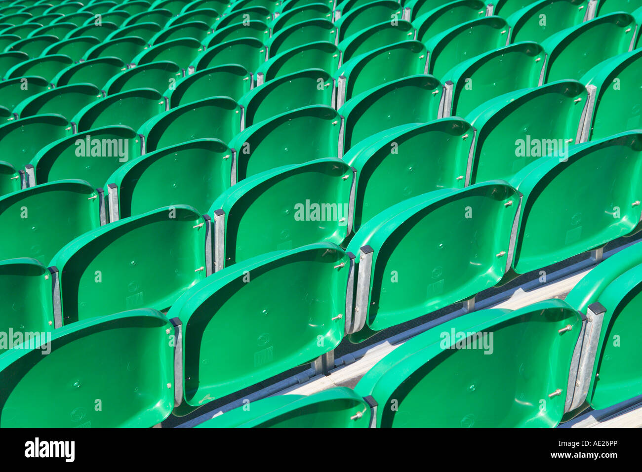 Green stadium seating hires stock photography and images Alamy