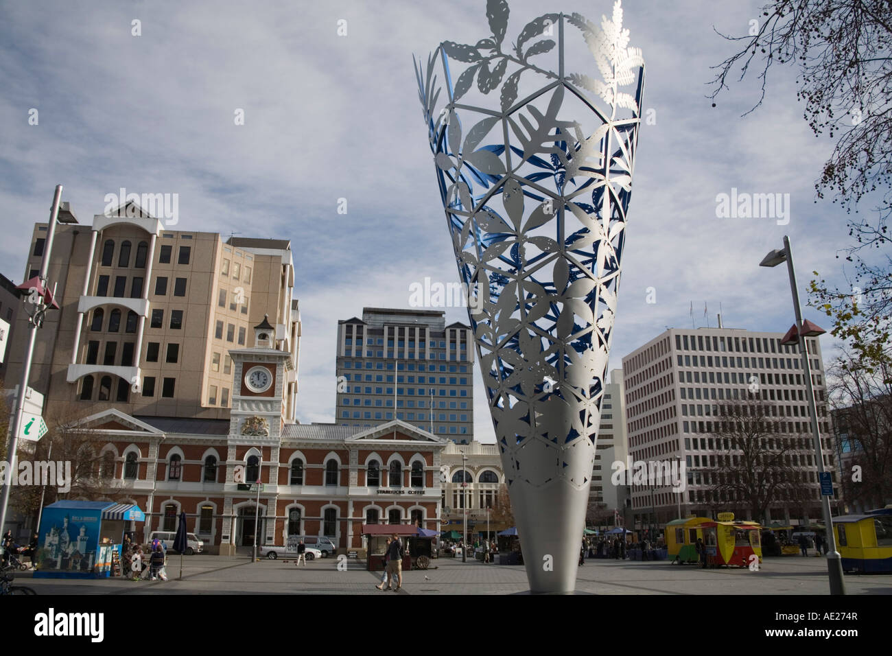 CHRISTCHURCH SOUTH ISLAND NEW ZEALAND May The Chalice NZ 2000 a steel