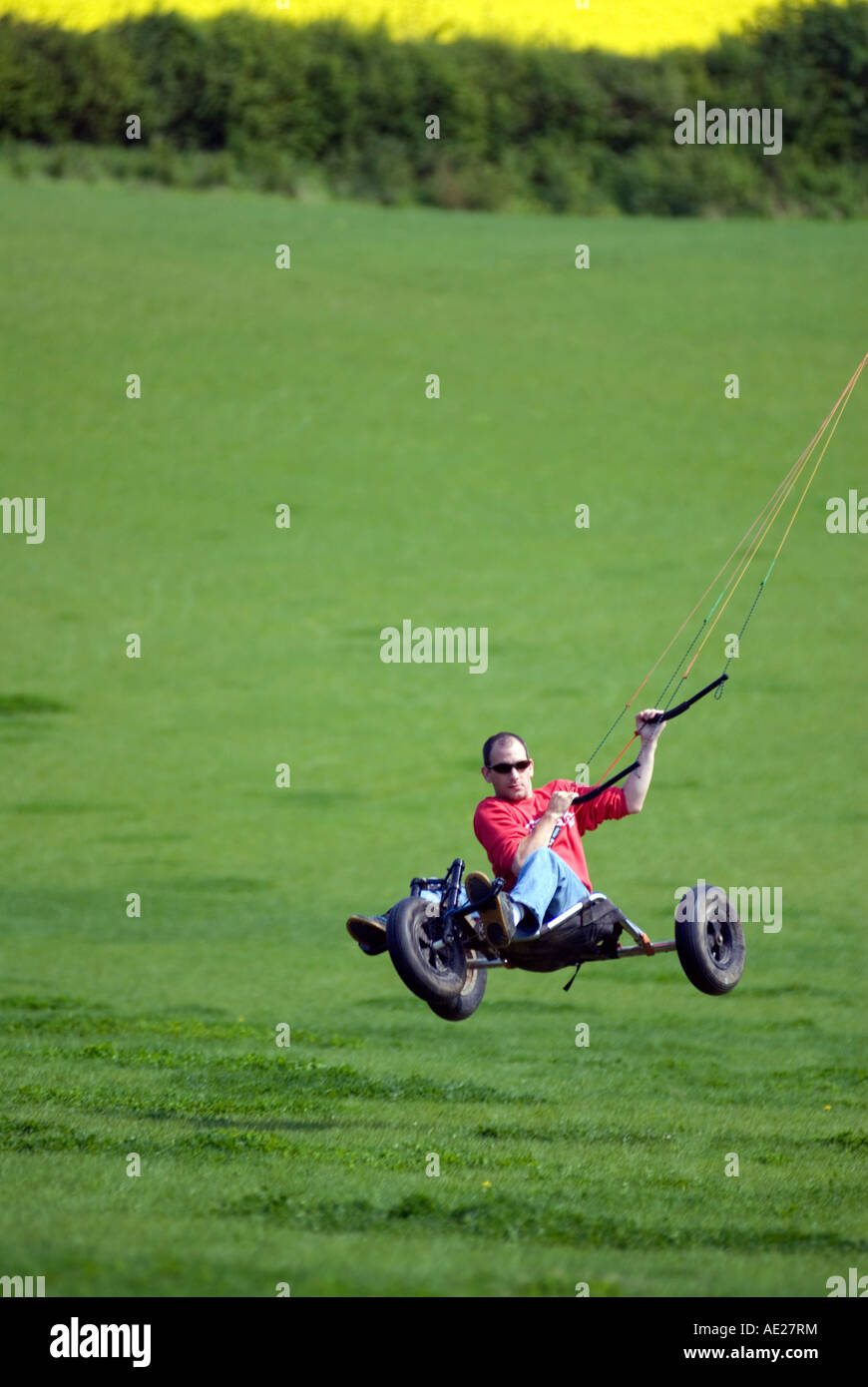 Doug Blane Power Kite Buggy at the Milton Keynes kite flying field