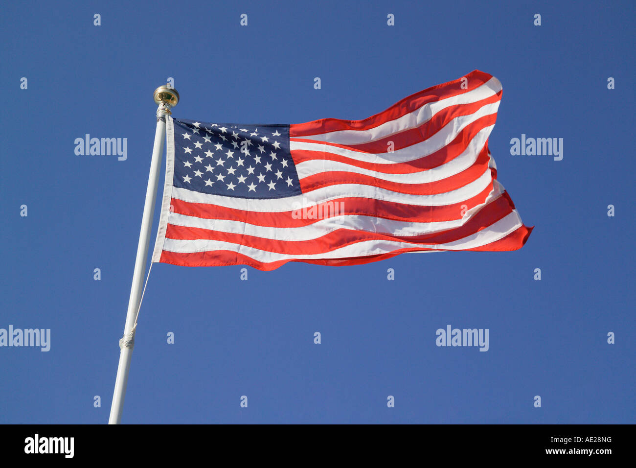 USA Flag Stock Photo