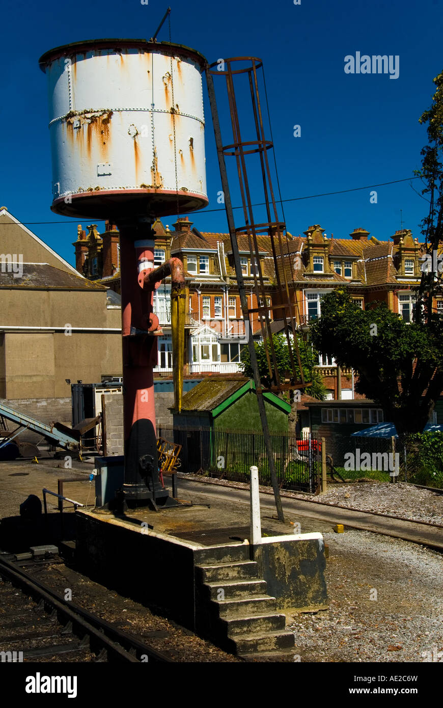 Steam train filling water hires stock photography and images Alamy