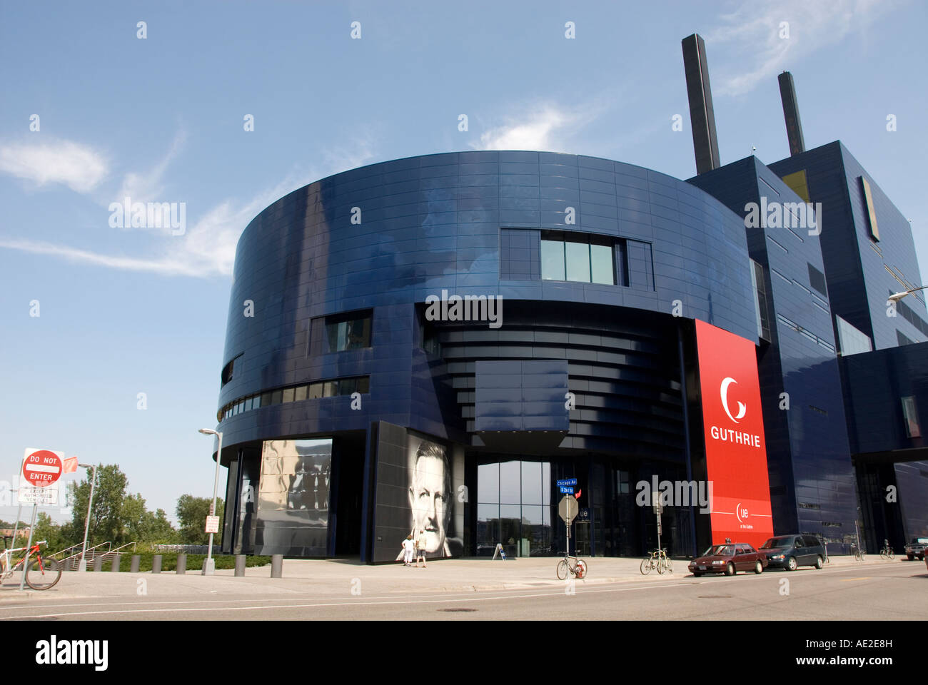 Minnesota Twin Cities Minneapolis Saint Paul Guthrie Theater Stock ...