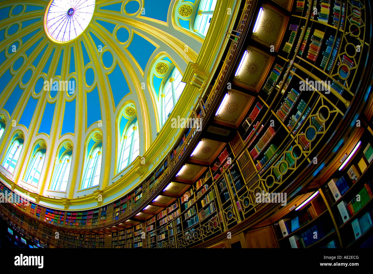 British Museum Library in London Stock Photo