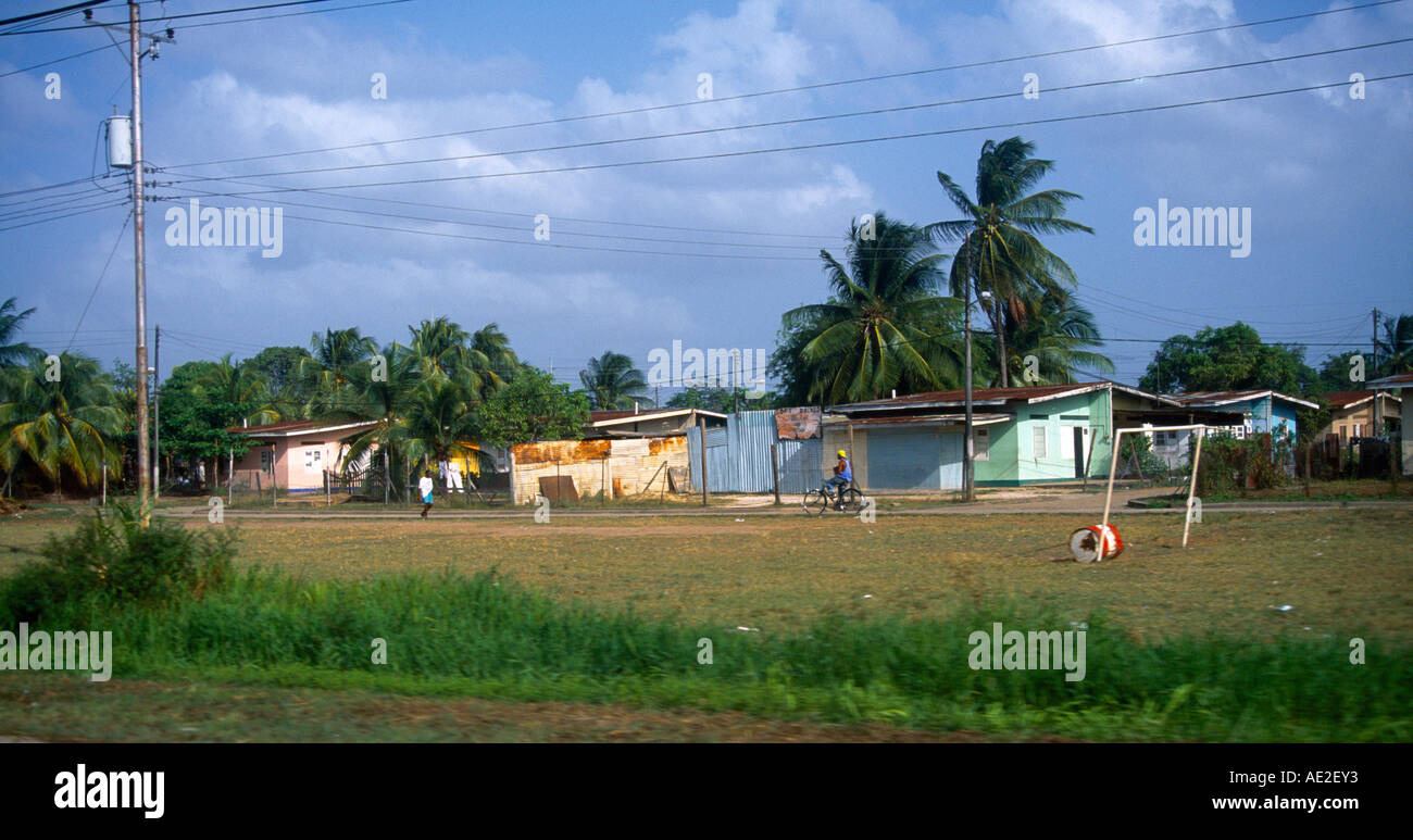 Port of Spain Trinidad Houses Stock Photo Alamy