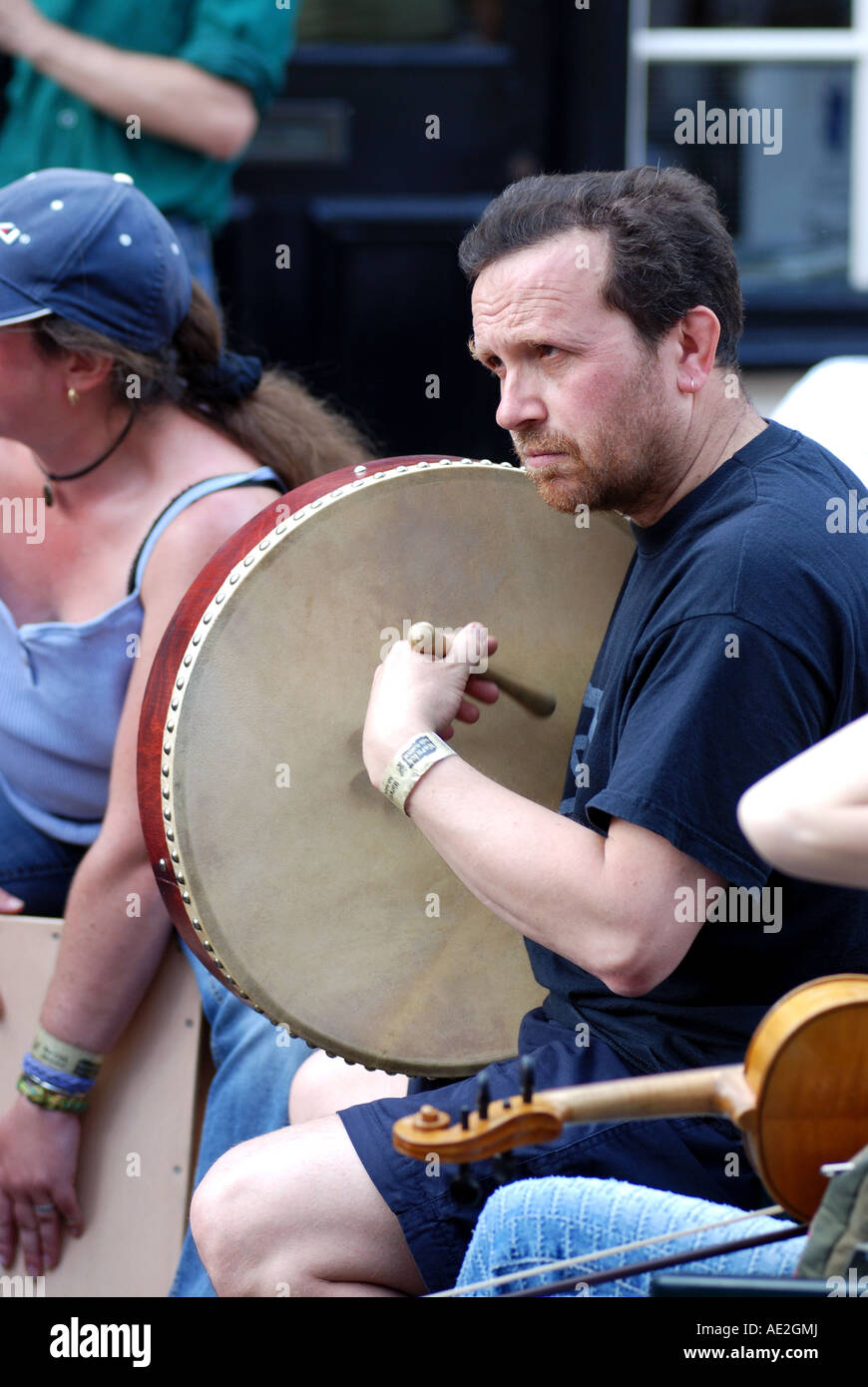Musician drum bodhran hires stock photography and images Alamy