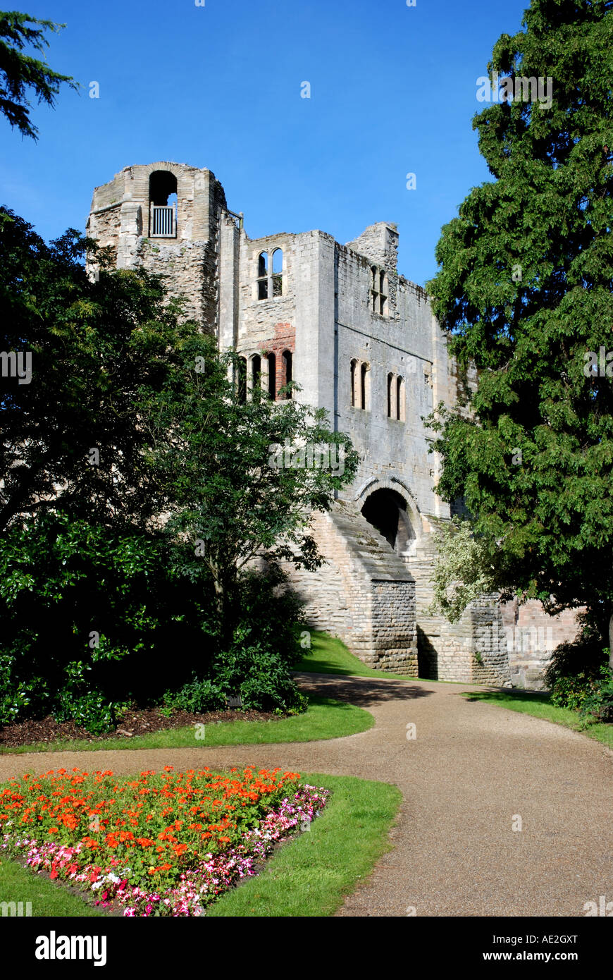 The Gatehouse, Newark Castle, Newark on Trent, Nottinghamshire, England, UK Stock Photo