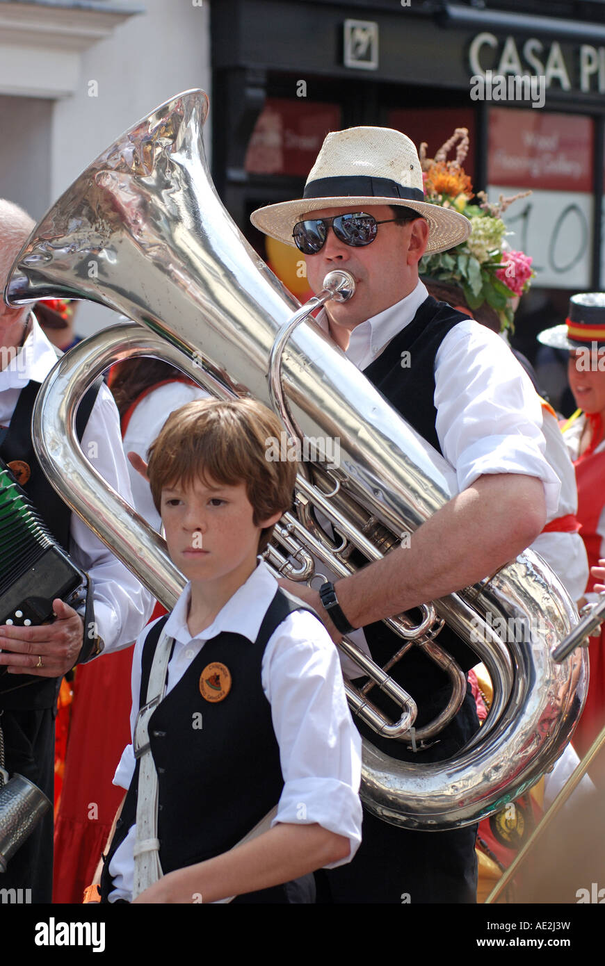 Tuba hat hi-res stock photography and images - Alamy