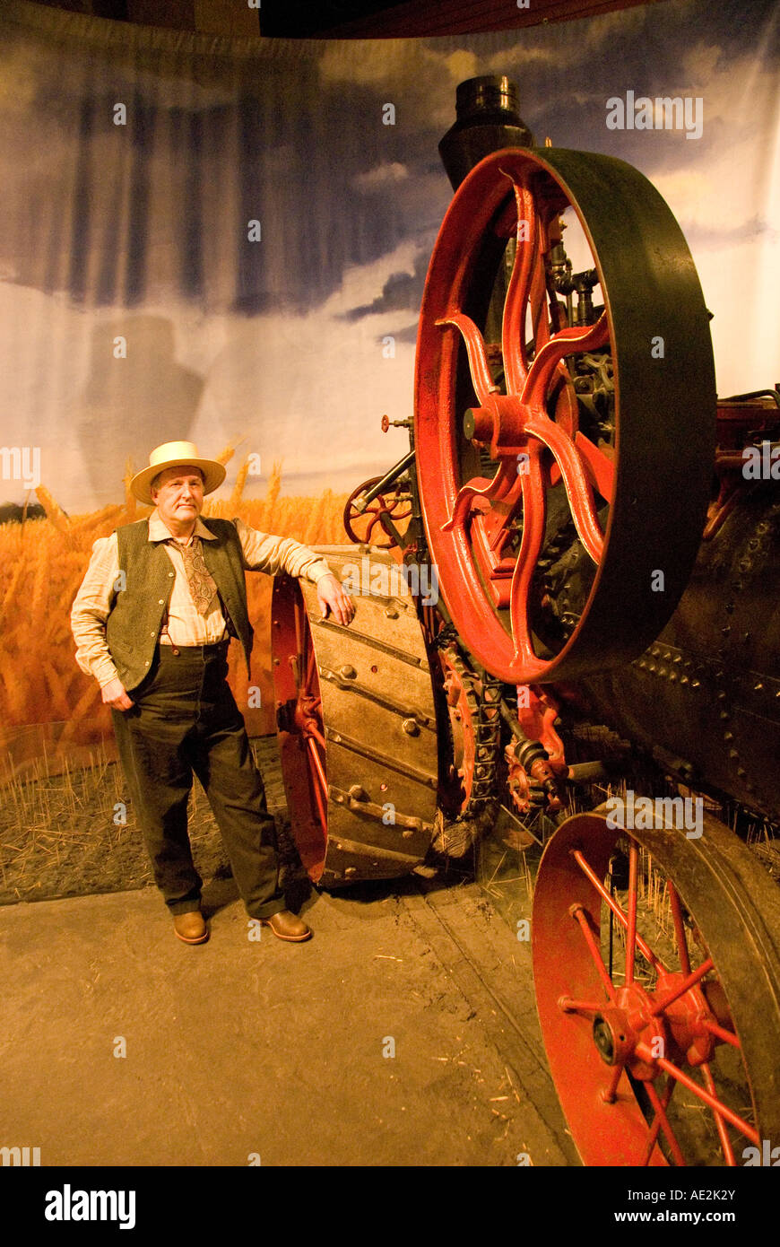 Minnesota Minneapolis Mill City Museum showing flour milling history