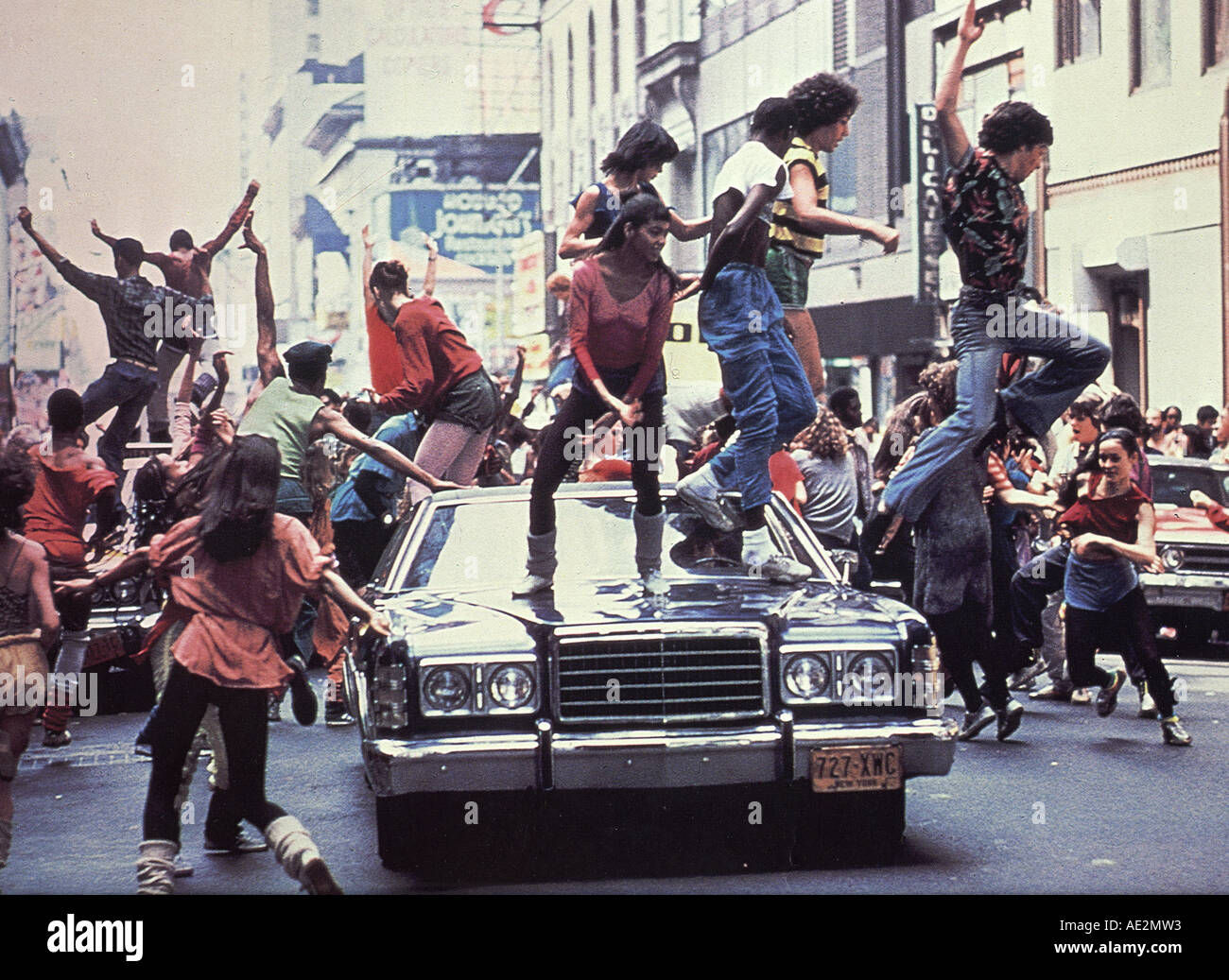 FAME 1988 MGM film Stock Photo