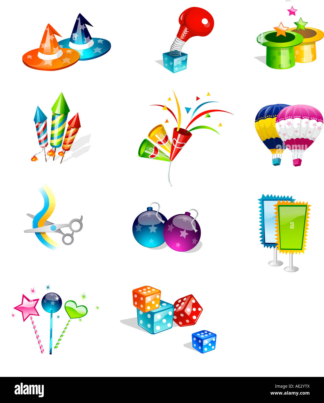 Different types of objects stock photo alamy
