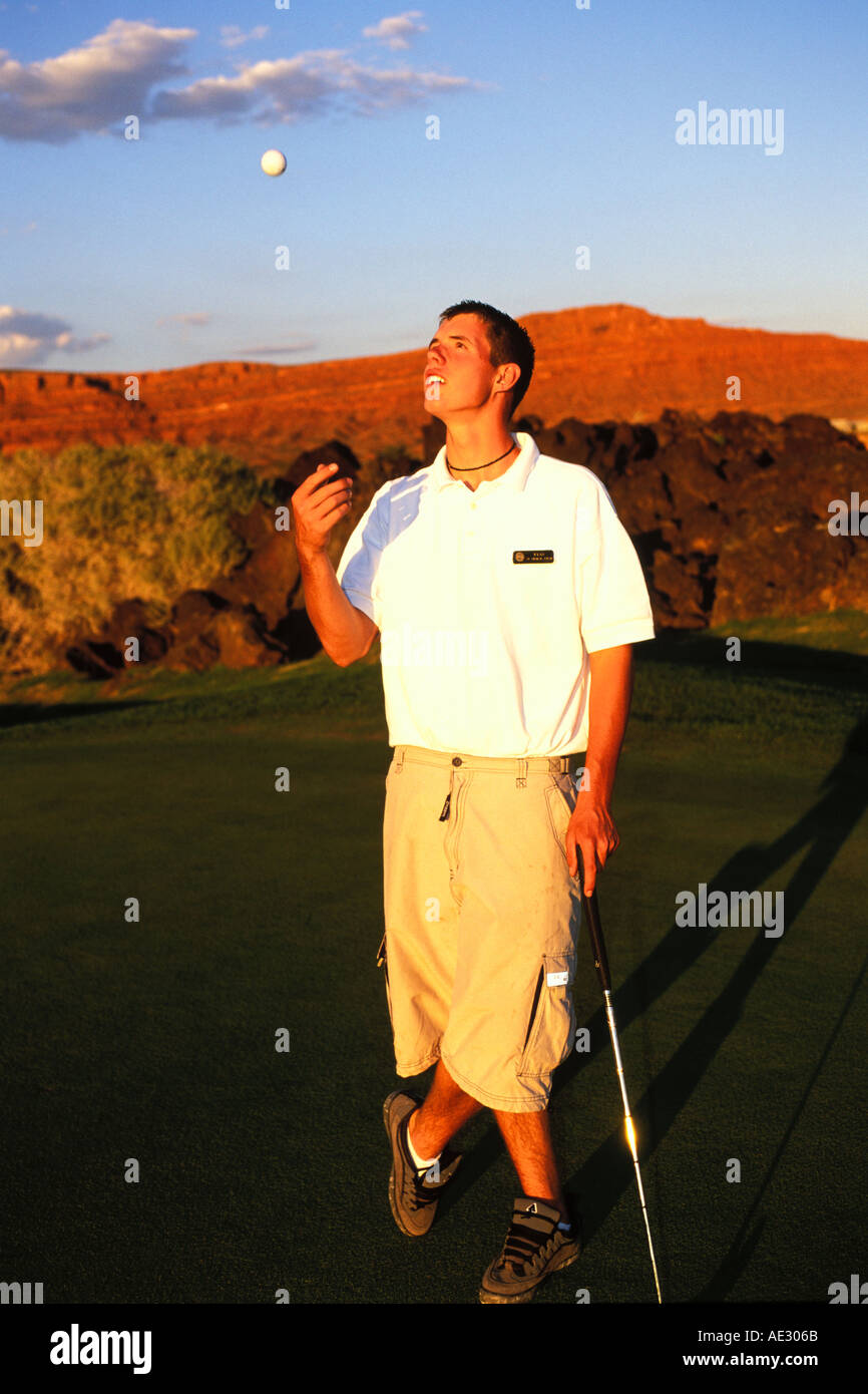 Utah St George Entrada at Snow Canyon Golf Course Stock Photo Alamy