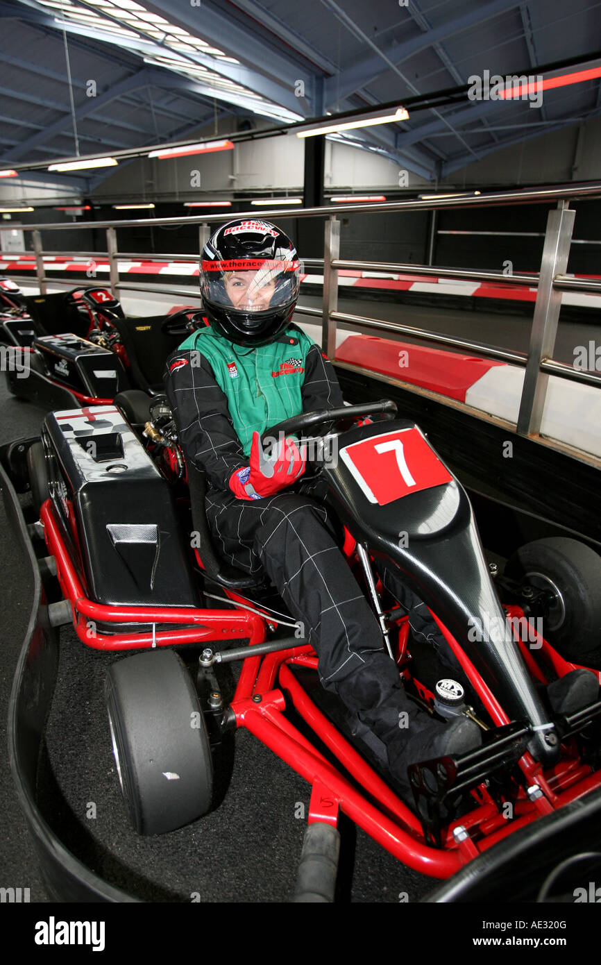 Indoor Go Karting Docklands Raceway Stock Photos Indoor Go
