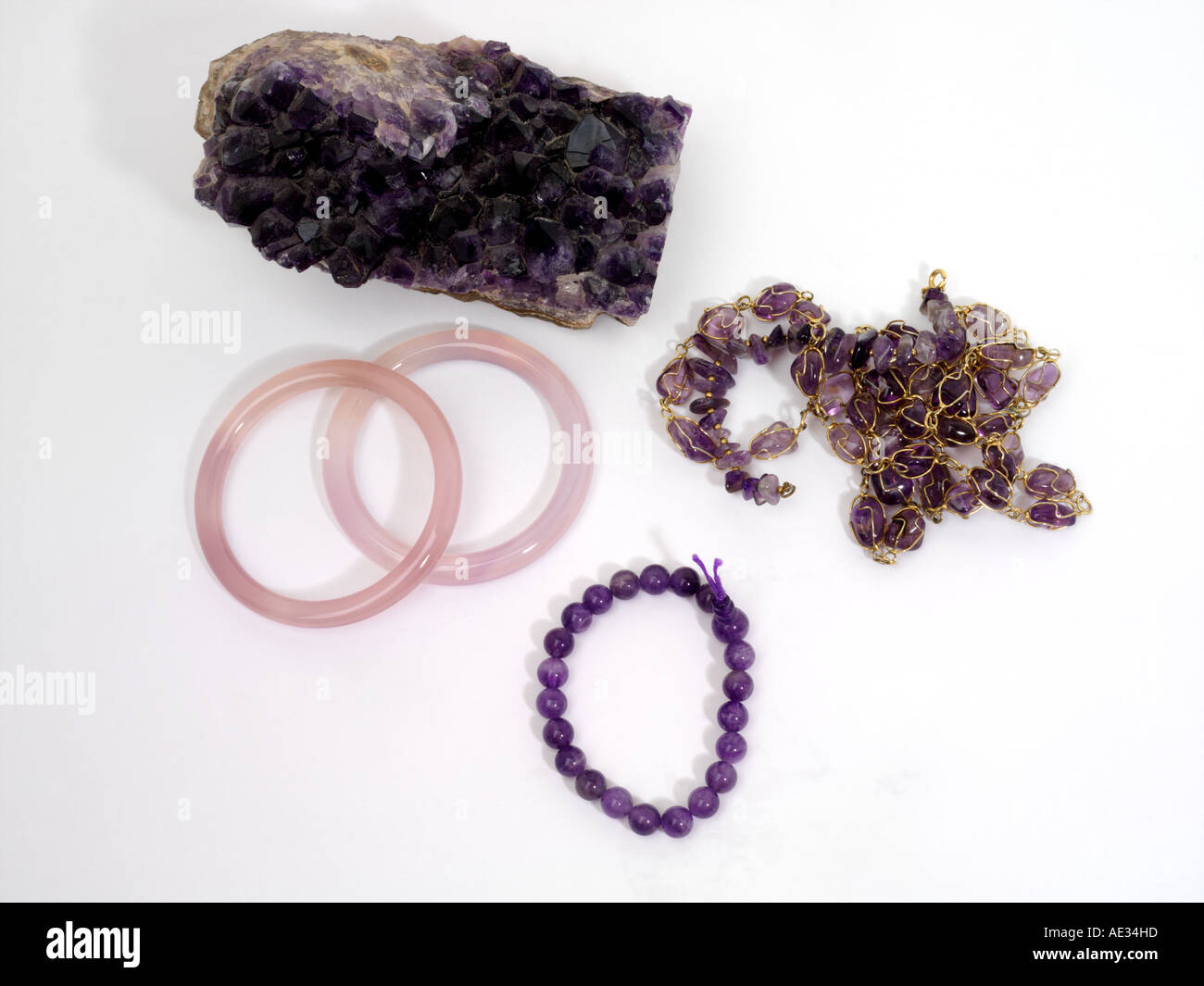 Uncut Amethyst High Resolution Stock Photography and Images - Alamy