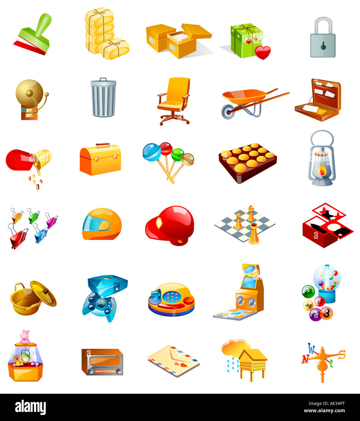 Different types of objects Stock Photo - Alamy