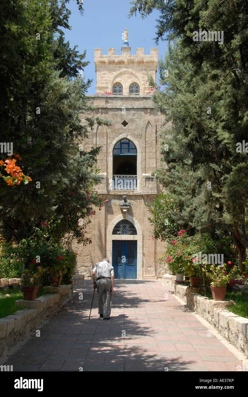 Beit Jimal (Bet Gamal) monastery in Israel Stock Photo