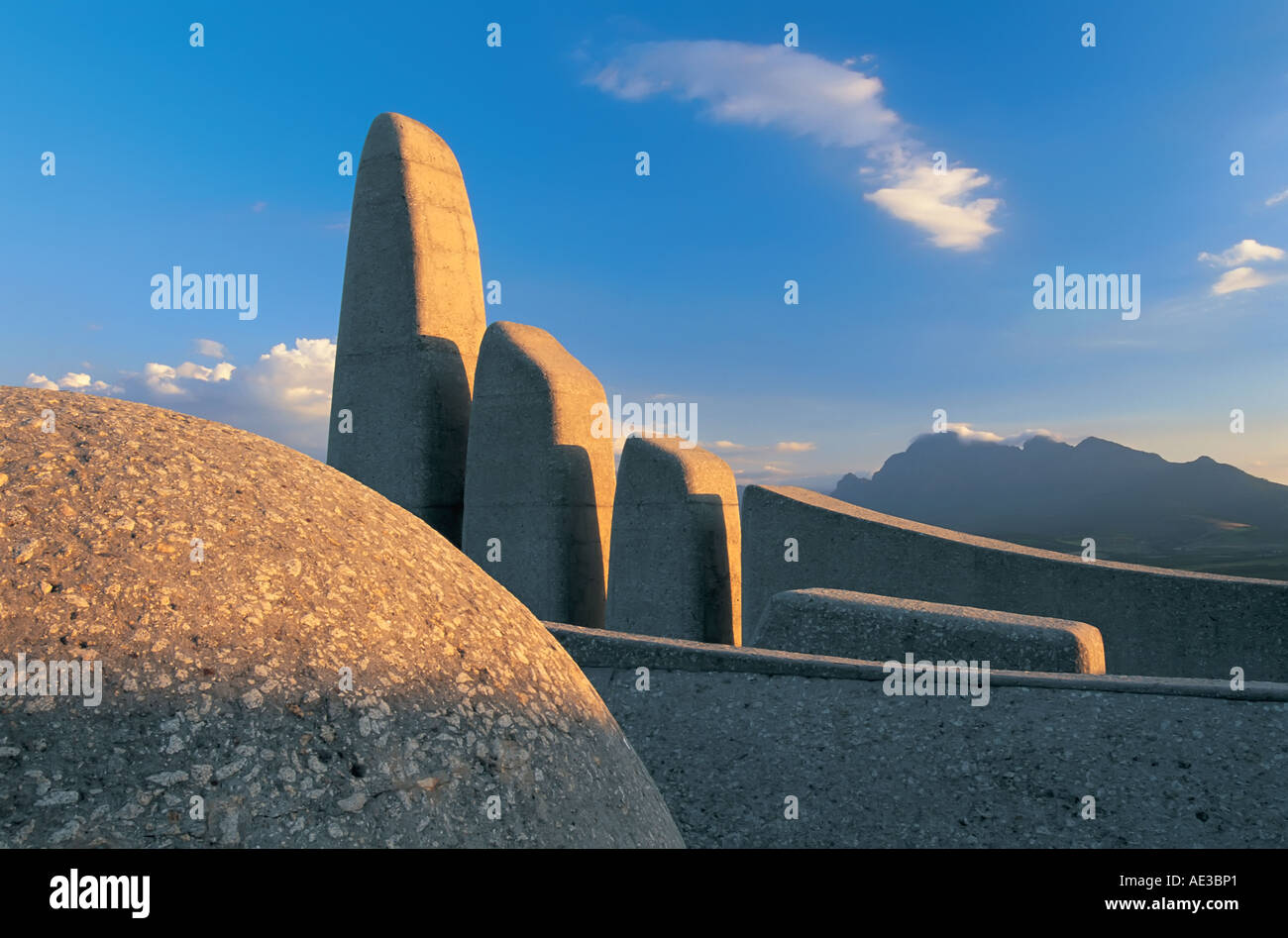 Afrikaans Language Monument Paarl South Africa Stock Photo