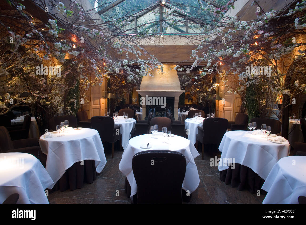Clos Maggiore Restaurant Covent Garden London Stock Photo