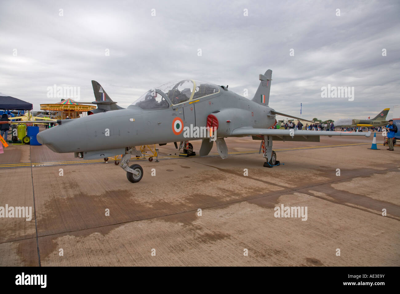 UK Royal Air Force Indian Air Force BAE Systems Hawk 132 Stock Photo