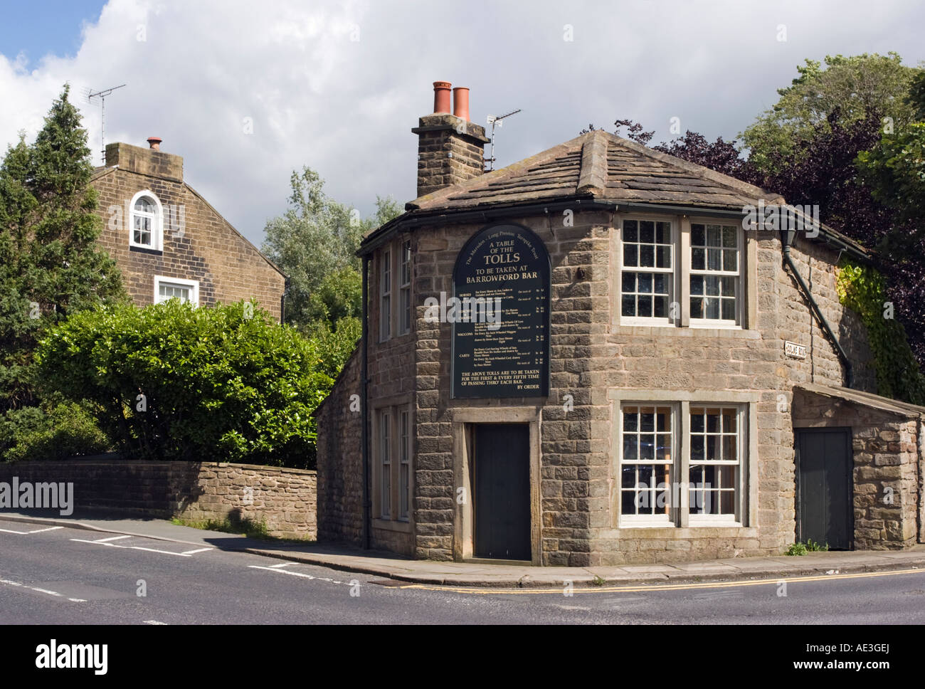 Toll House at Barrowford situated on the old Gisburn Tunpike it is now