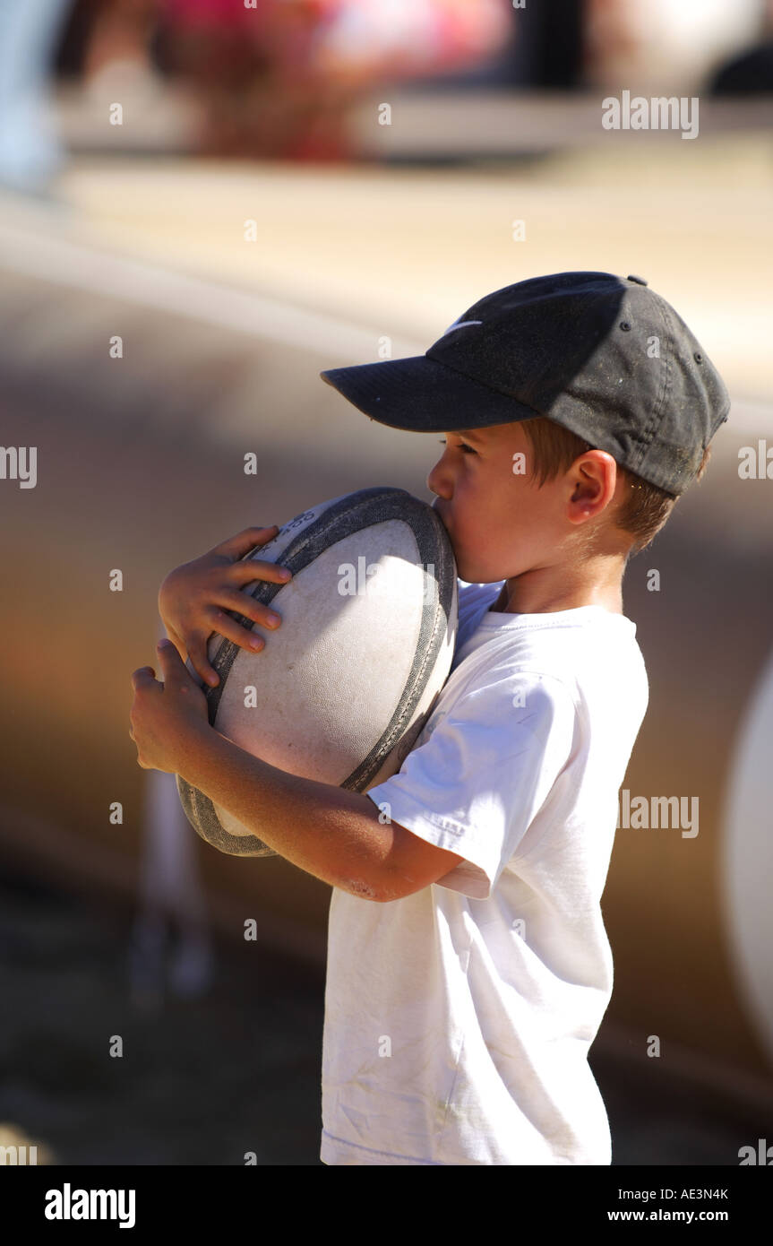 summer rugby boy Stock Photo - Alamy