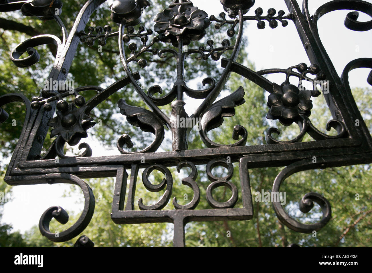 Cleveland Ohio,Cultural Gardens,Hungarian,public park,wrought iron gate