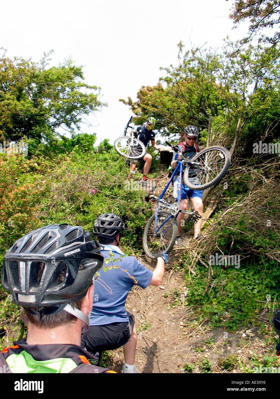 Down hill bikes hires stock photography and images Alamy