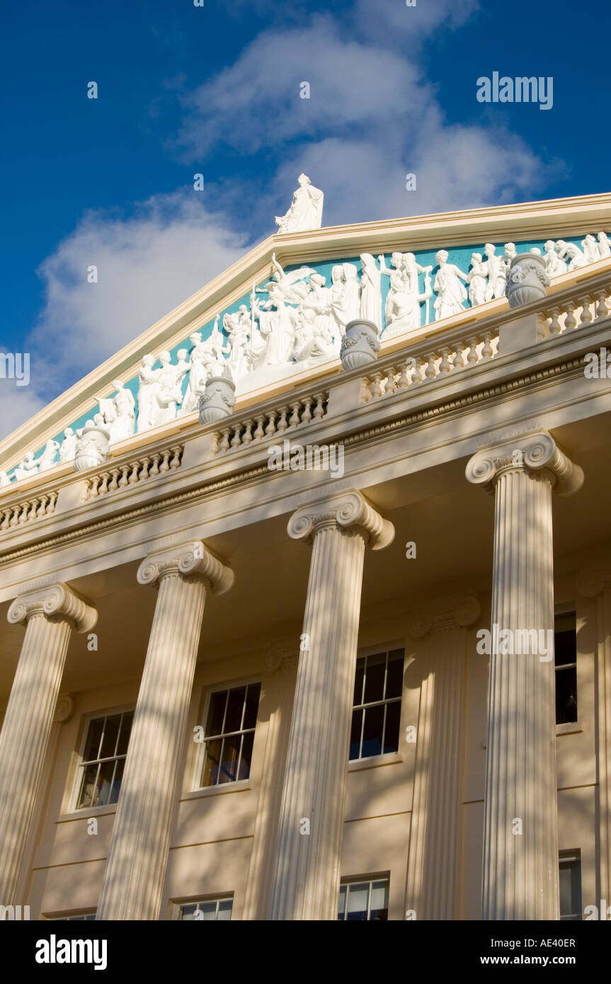 Cumberland House in Cumberland Terrace, a Regency style building near