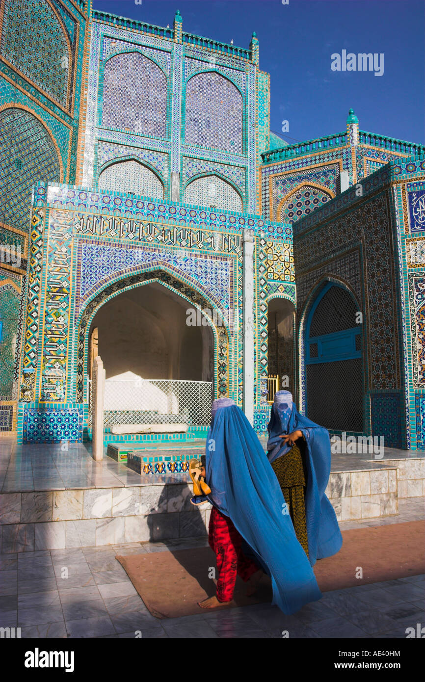 Women pilgrims at the Shrine of Hazrat Ali, who was assassinated in 661 ...