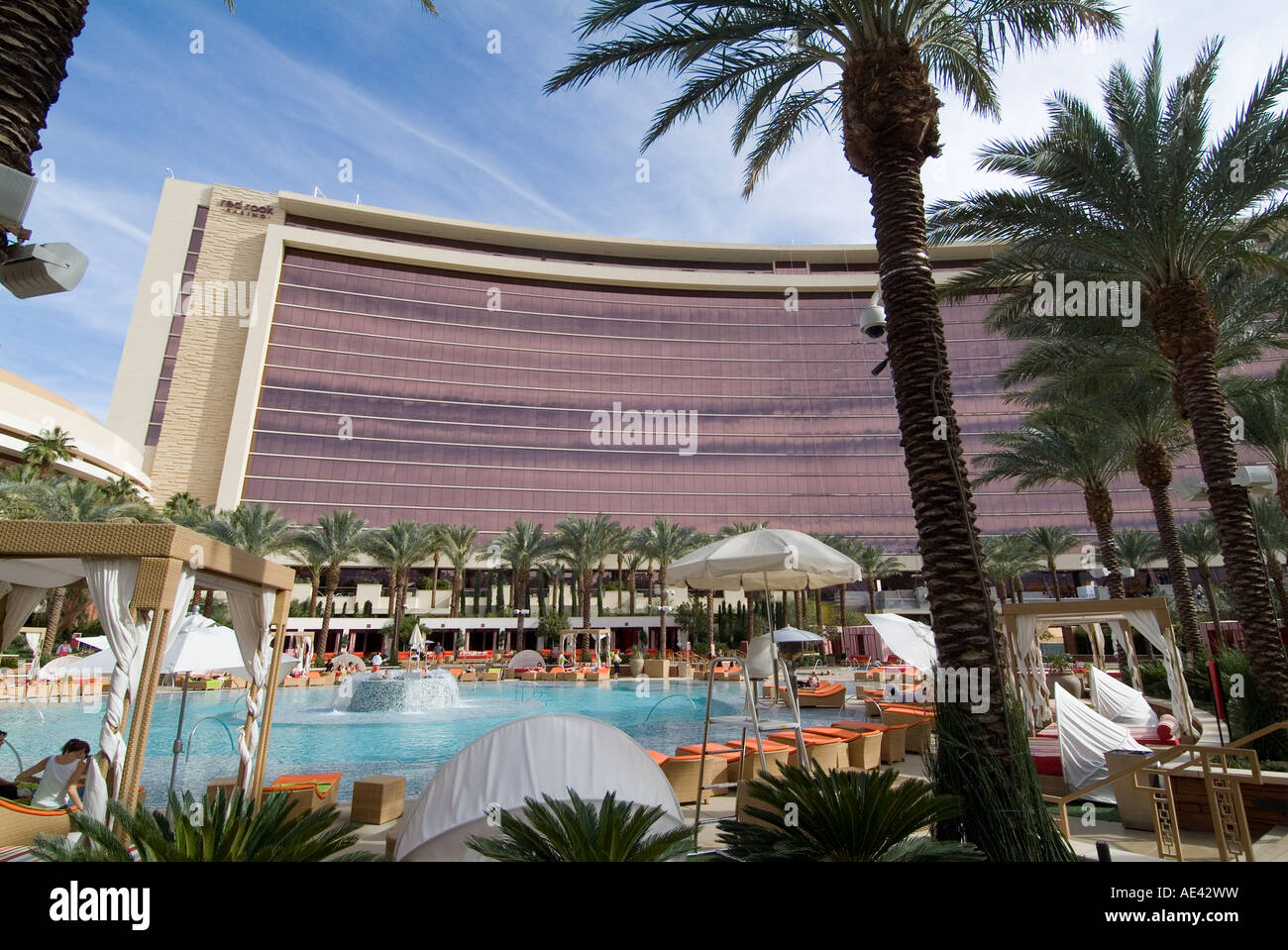 Pool area and hotel view, Red Rock Casino, Las Vegas, Nevada, United States  of America Stock Photo - Alamy, image size:1300x959