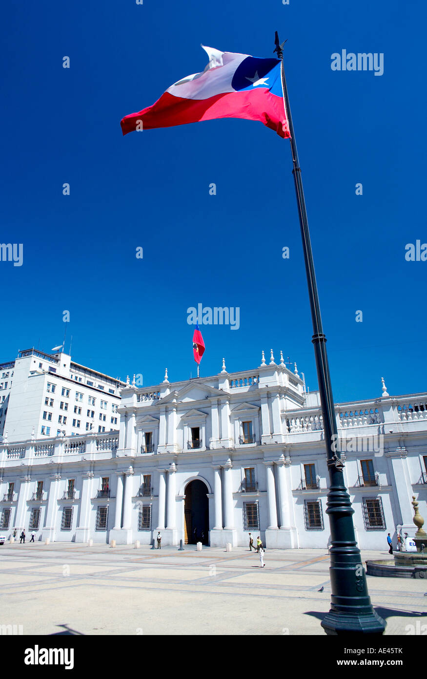 Palacio de la Moneda, Santiago de Chile, Chile Stock Photo - Alamy