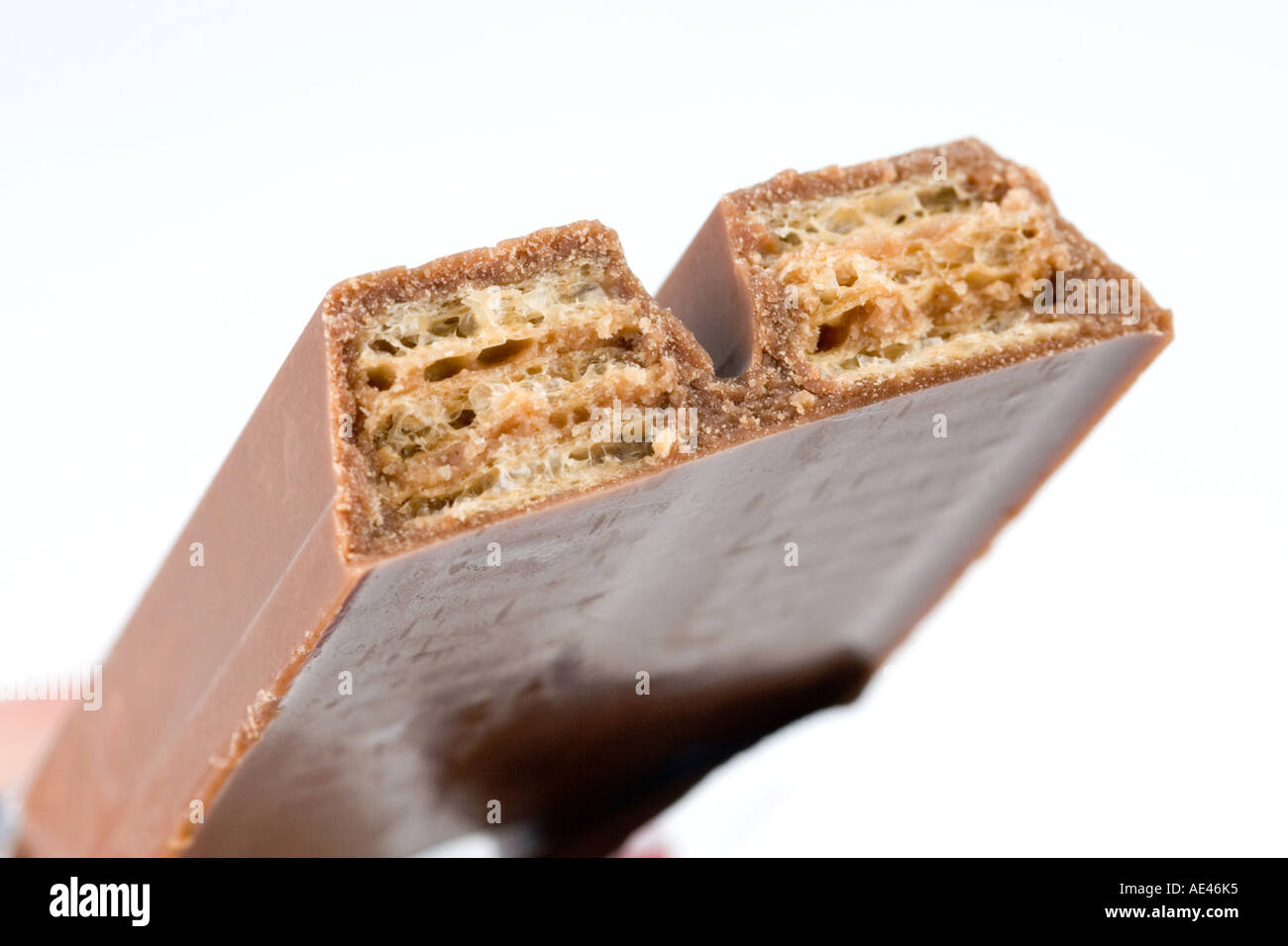 Kitkat chocolate bar Stock Photo
