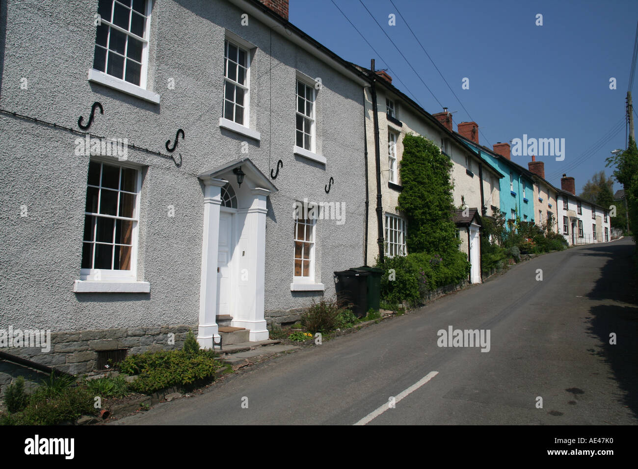 Castle Street, Castle, Shropshire Stock Photo Alamy
