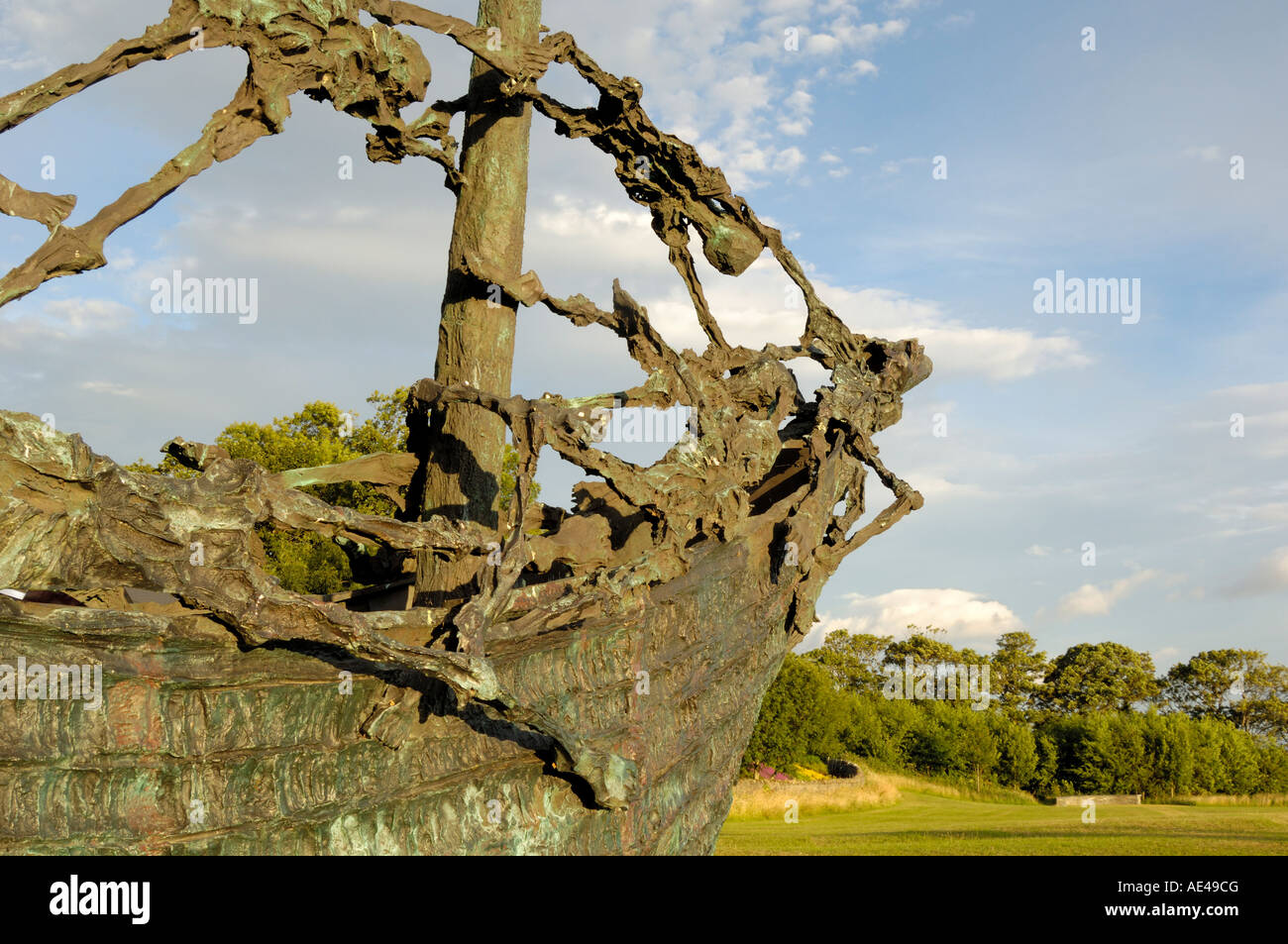 National Famine Monument, Murrisk, County Mayo, Connacht, Republic of