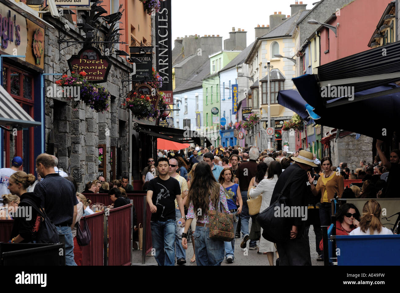 Quay Street, Galway, County Galway, Connacht, Republic of Ireland
