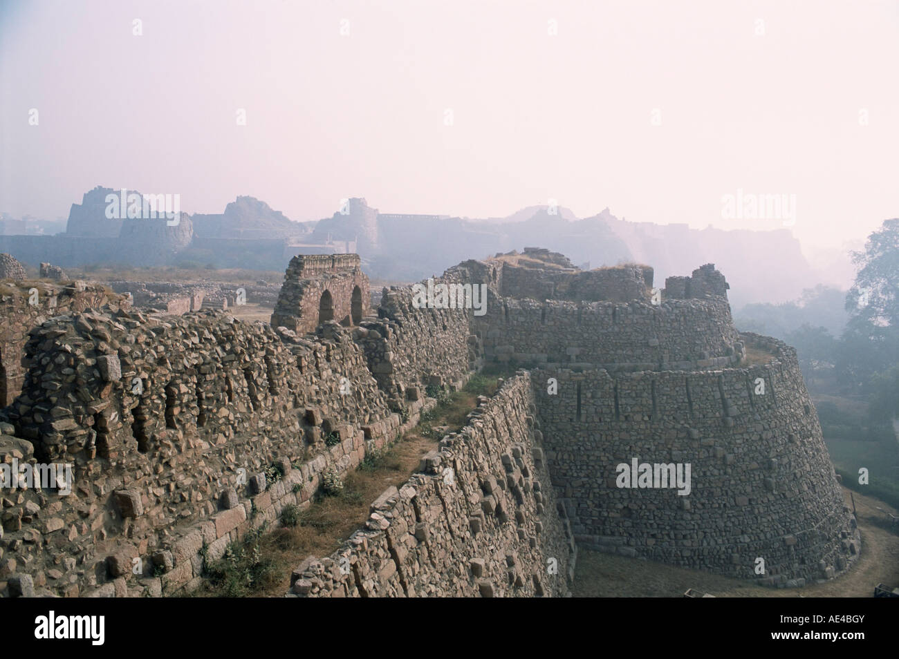 Tughlaqabad Fort, Delhi, India, Asia Stock Photo - Alamy