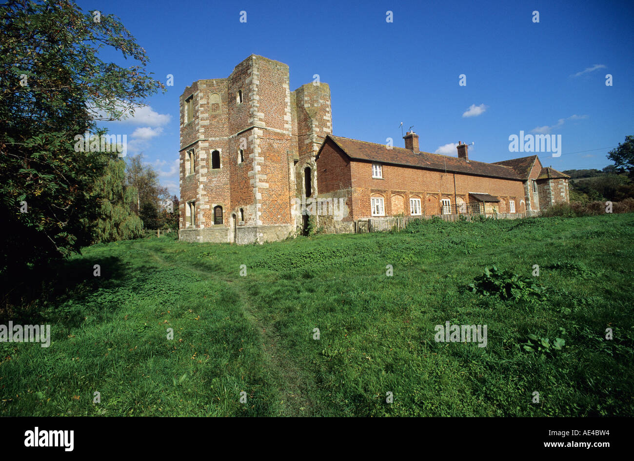 The bishops palace Otford Stock Photo