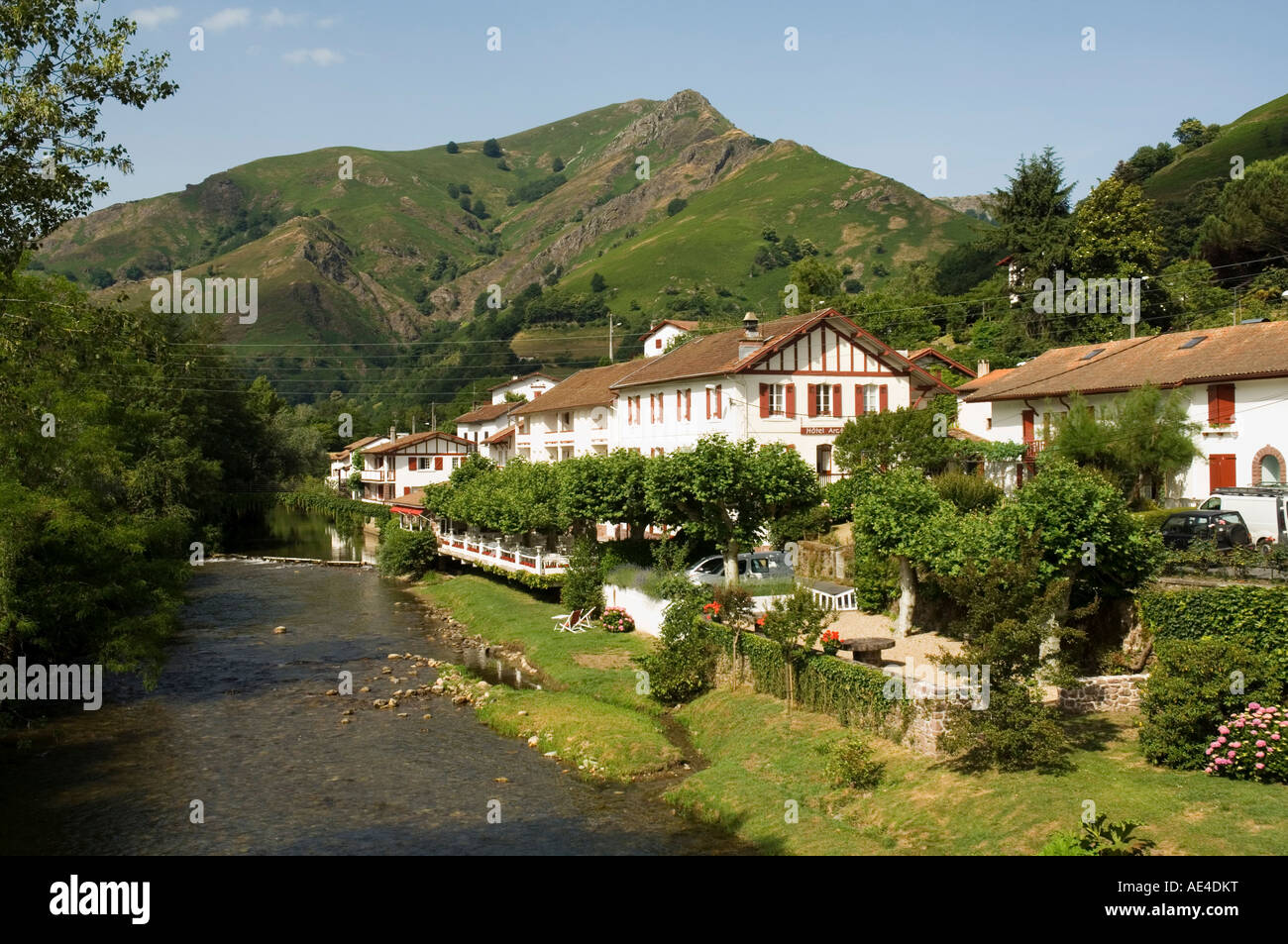 Hotel Arce on the River Nive, St. Etienne de Baigorry, Basque country