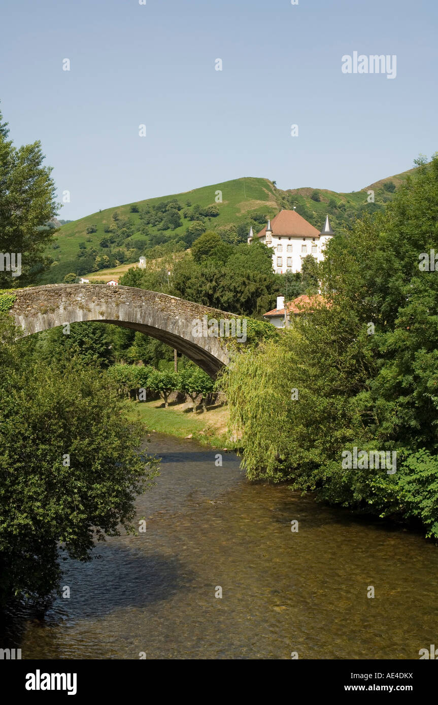 The River Nive, St. Etienne de Baigorry, Basque country, Pyrenees